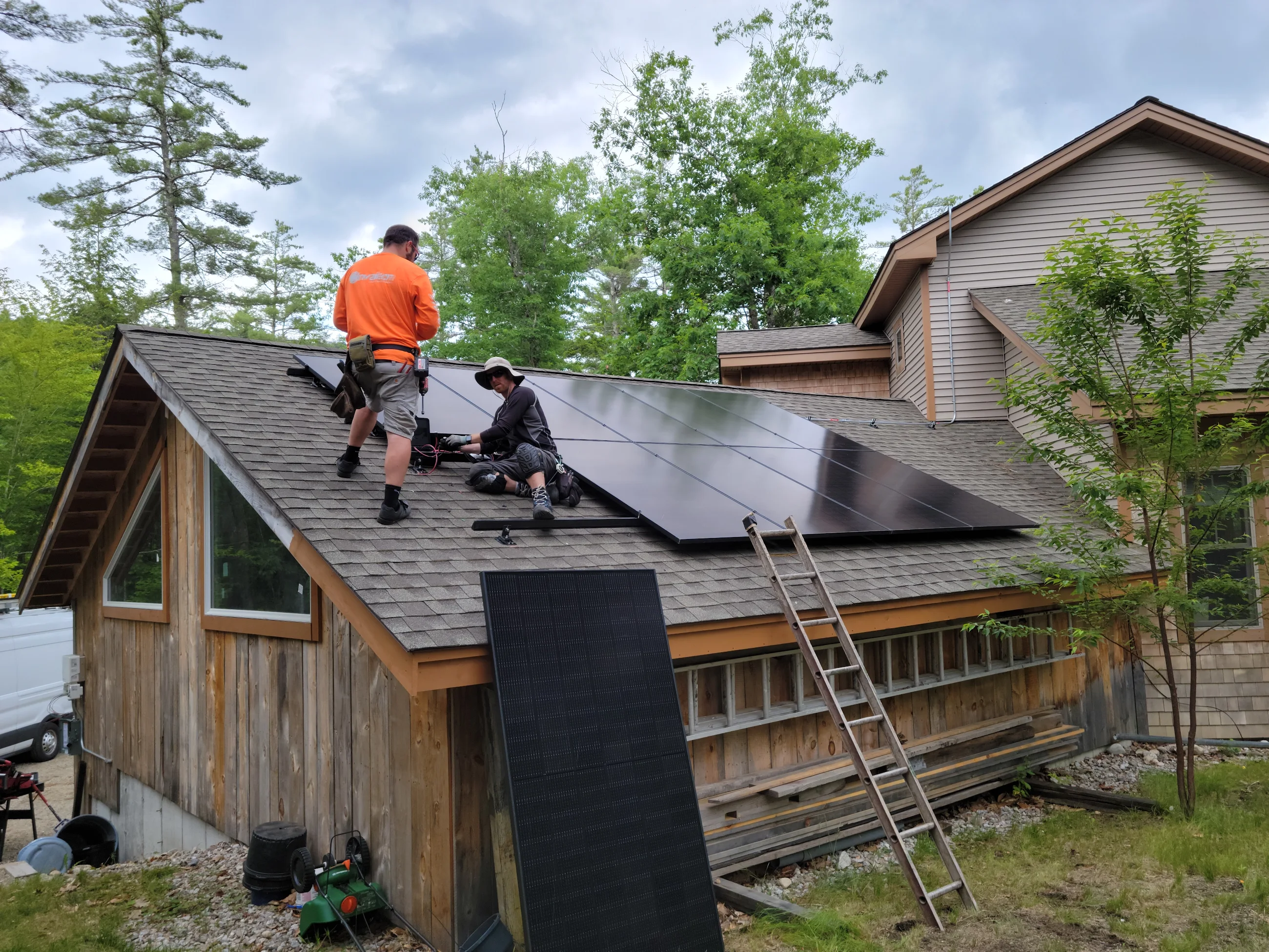Professional solar panel installation across New England