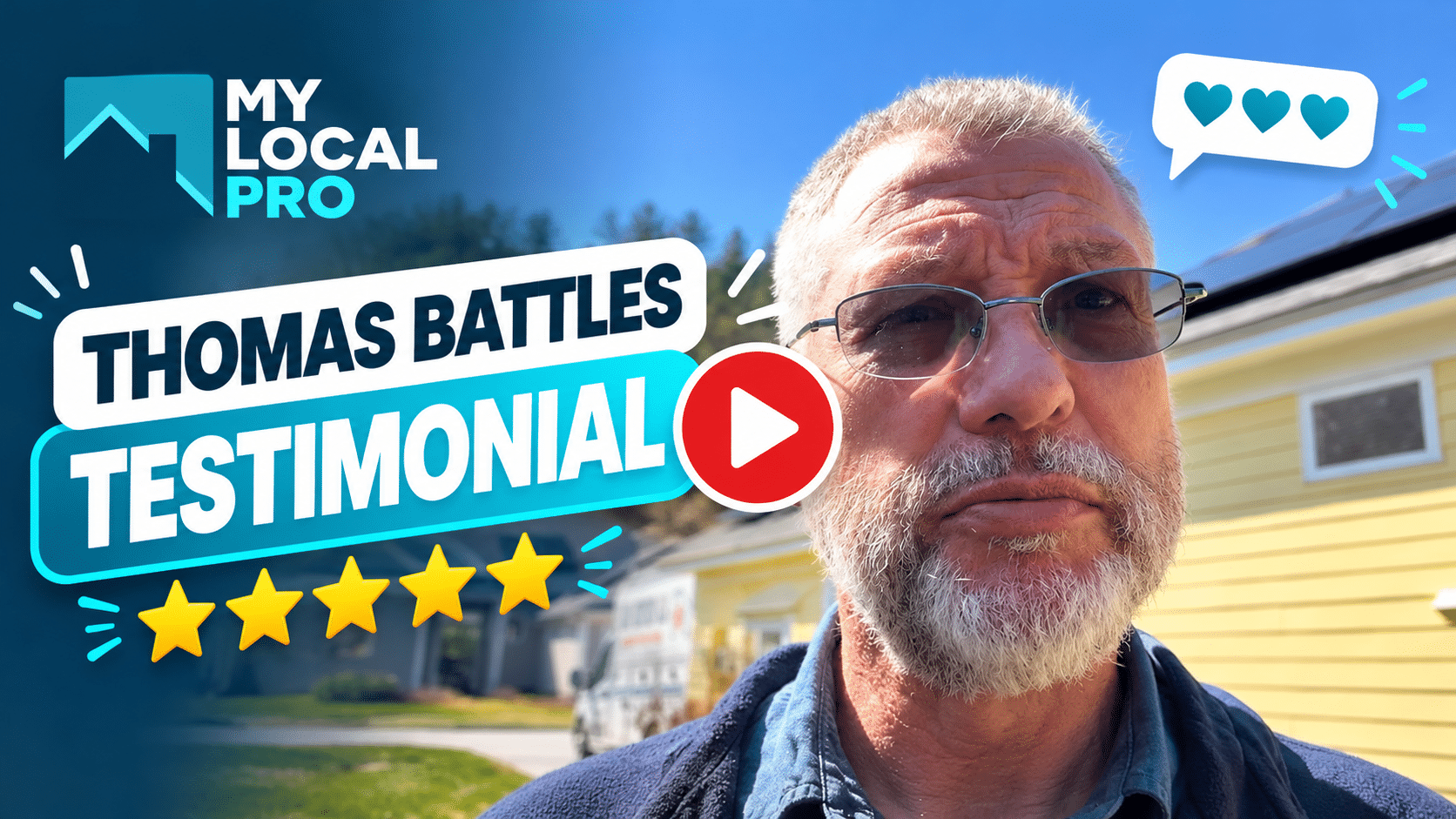 Thomas Battles, My Local Pro solar customer